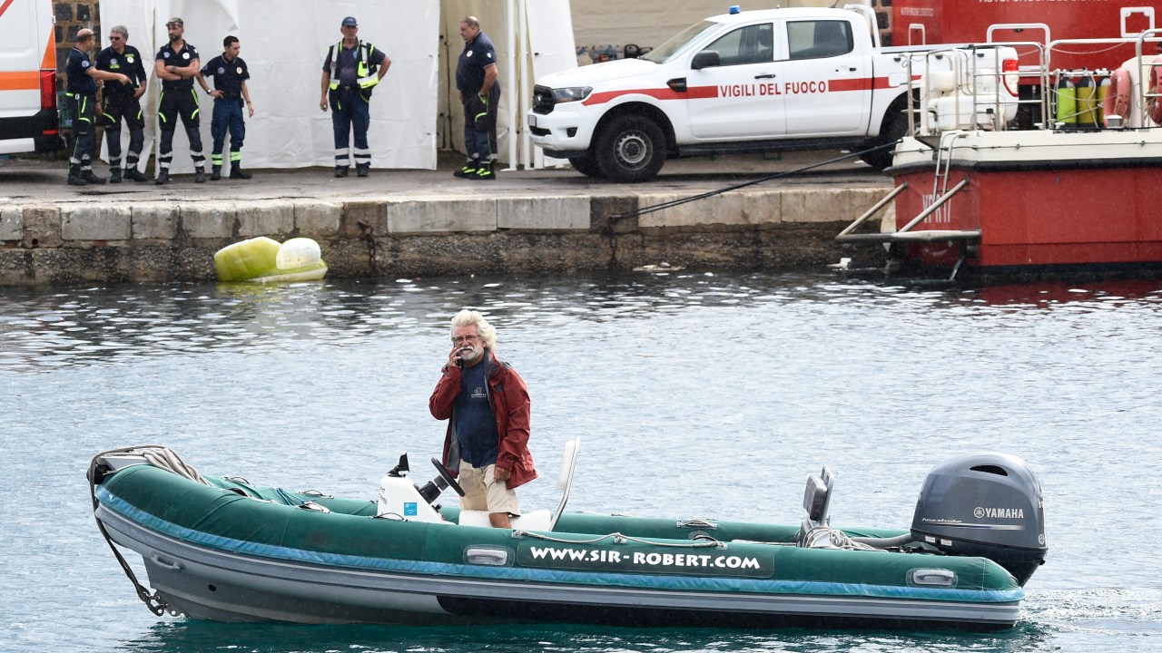 Witness reveals harrowing moments after yacht sinks in Sicily