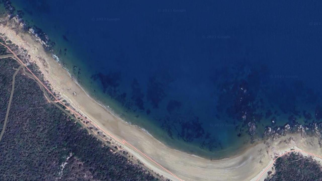 The location of a single-vehicle rollover on a beach in Eurimbula on July 15, 2023. Picture: Google Maps