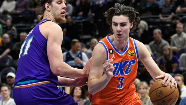 Josh Giddey of the Oklahoma City Thunder. Picture: Alex Goodlett/Getty Images