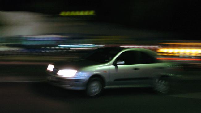 The car crashed into the brick house at about 80kmh. File image. Picture: Cade Mooney