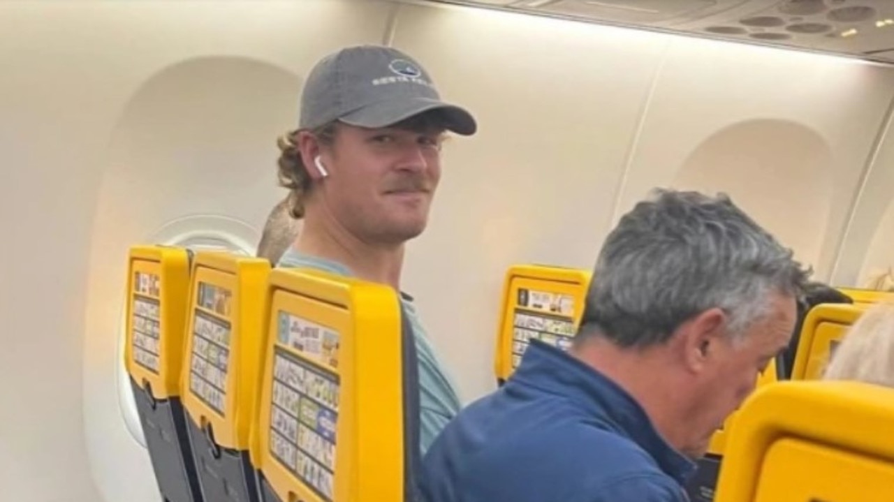 Passenger Noah was most amused – and shocked – by Ryanair’s response. Picture: Twitter