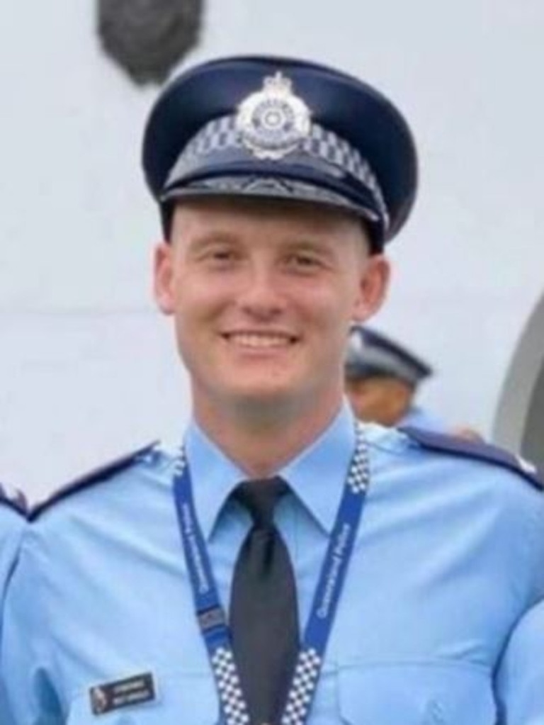 Constable Matthew Arnold joined the police in March 2020. Picture: Supplied