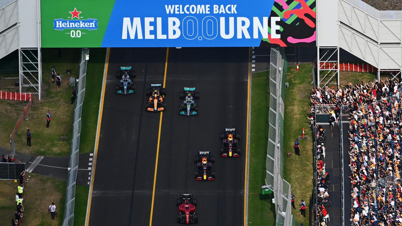 F1 will take over Melbourne this weekend. (Photo by Clive Mason/Getty Images)