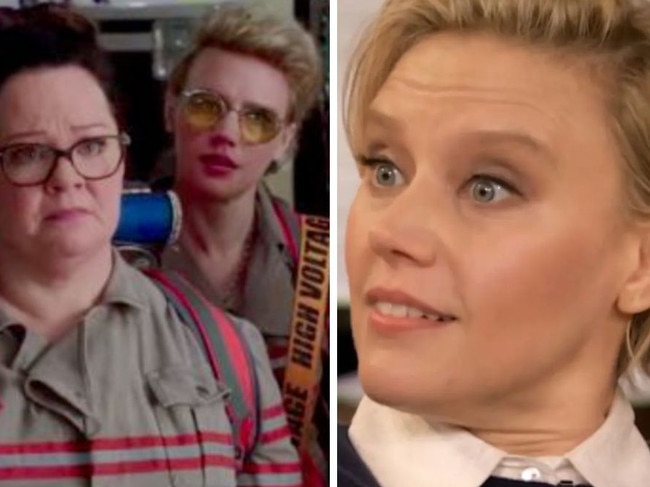 Kate McKinnon in the Ghostbusters remake.