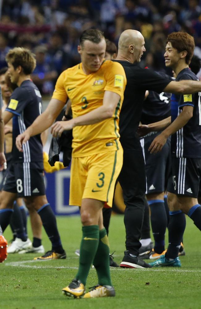 Australia's Brad Smith after losing to Japan.