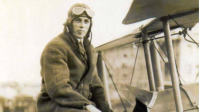 SUNDOWNER OF THE SKIES: Oscar Garden was the youngest and most inexperienced person to fly solo to Australia from England in 1930. His daughter's book reveals his true story.