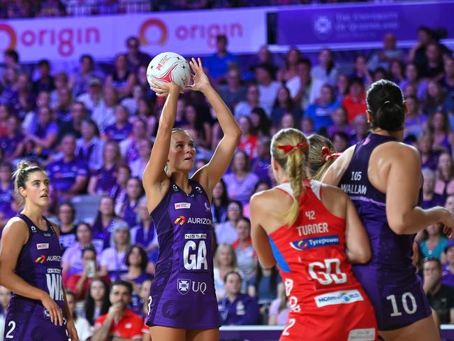 Tippah Dwan scored 12 of her 13 attempts on goal. Picture: Getty Images