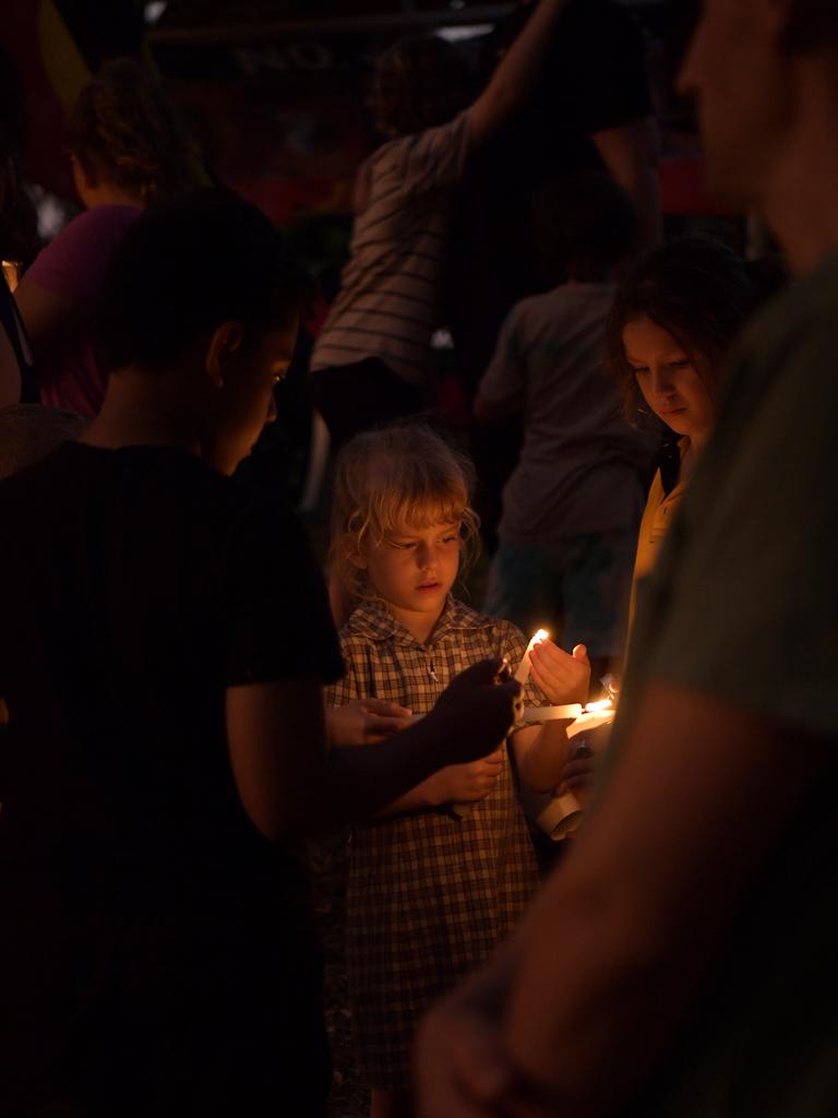 Protestors at the #JusticeforCassius vigil. Picture: (A)manda Parkinson