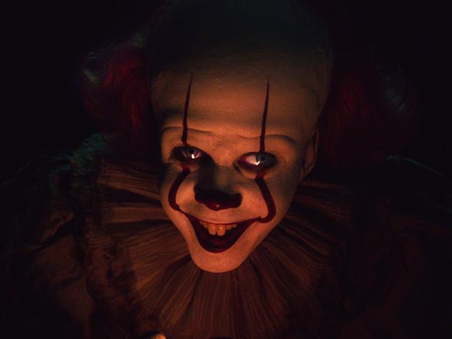 Bill Skarsgard in a scene from the movie It Chapter Two. Supplied by Warner Bros.