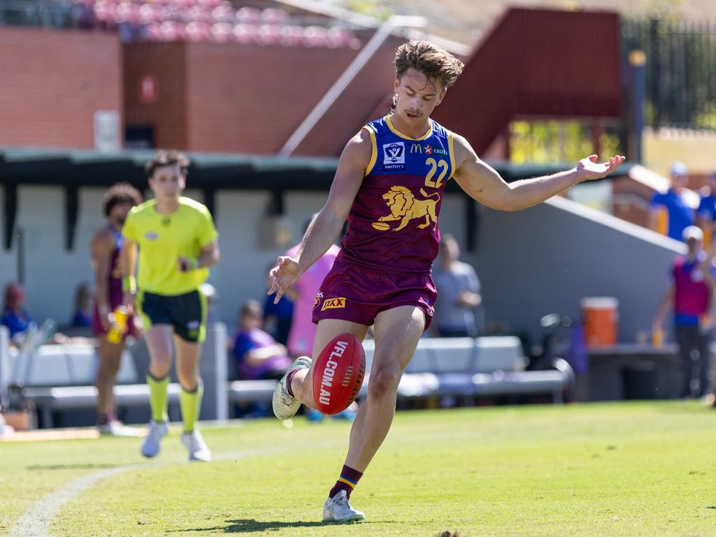 Harry Sharp been traded to the Melbourne Demons. Picture: Russell Freeman/AFL Photos via Getty Images