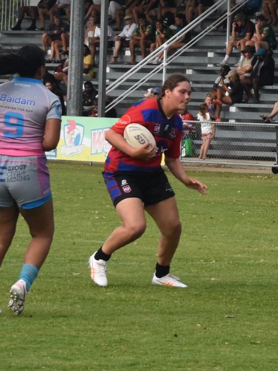 Open women's grand final between Kulpiyam and Coastal Neurs at the Mackay Indigenous Rugby League Carnival. Picture: Mitch Bourke.