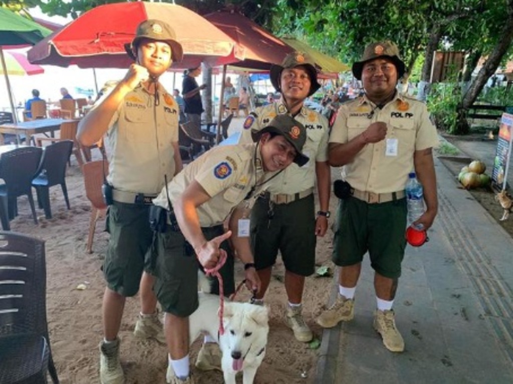 Tourism police have started conducing spot checks to make sure tourists have paid the fee. Picture: Instagram/bali.info.official