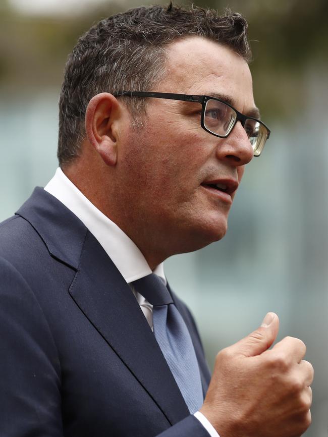 Daniel Andrews has more staffers than the Prime Minister. Picture: Daniel Pockett