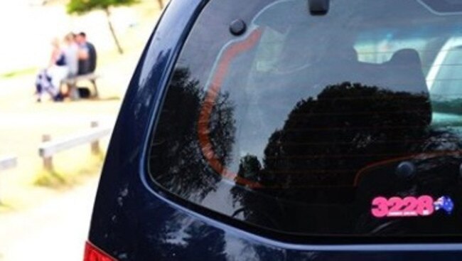 Postcode Stickers are the latest in bumper stickers. Picture: Instagram