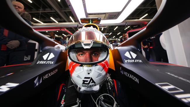 Max Verstappen prepares to drive during practice ahead of the F1 Grand Prix of Saudi Arabia at Jeddah Corniche Circuit. Picture: Getty Images