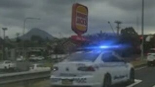 Footage of the incident at Wollongong. Picture: TikTok