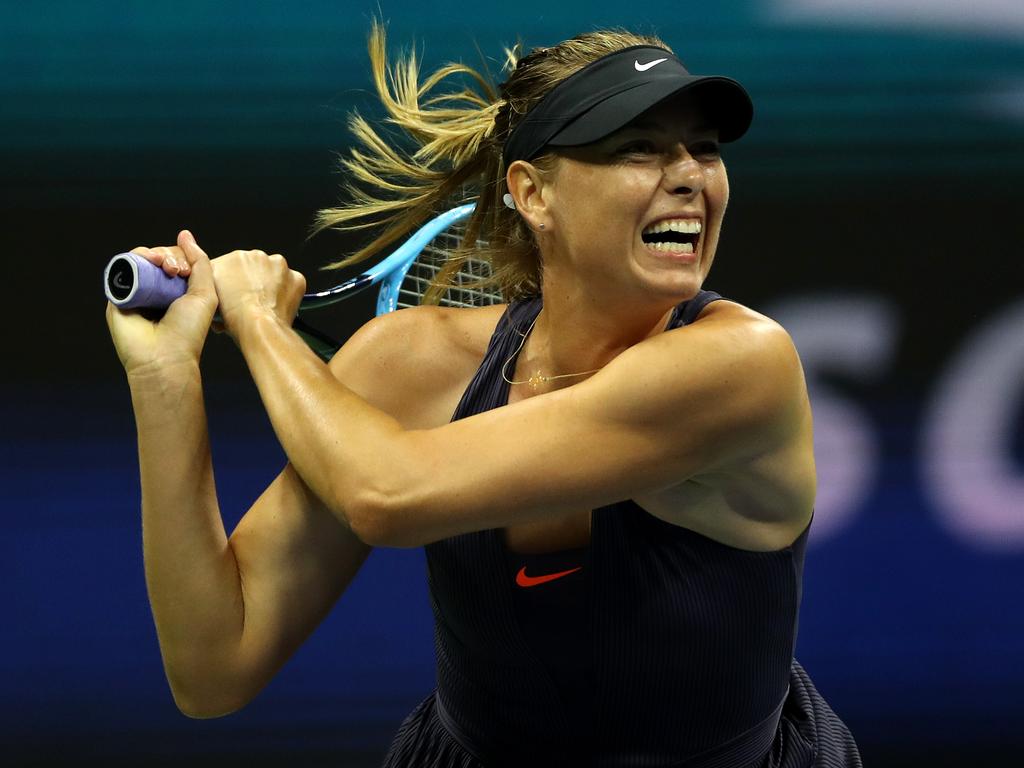 US Open tennis: Maria Sharapova runs out of grunt without meldonium ...