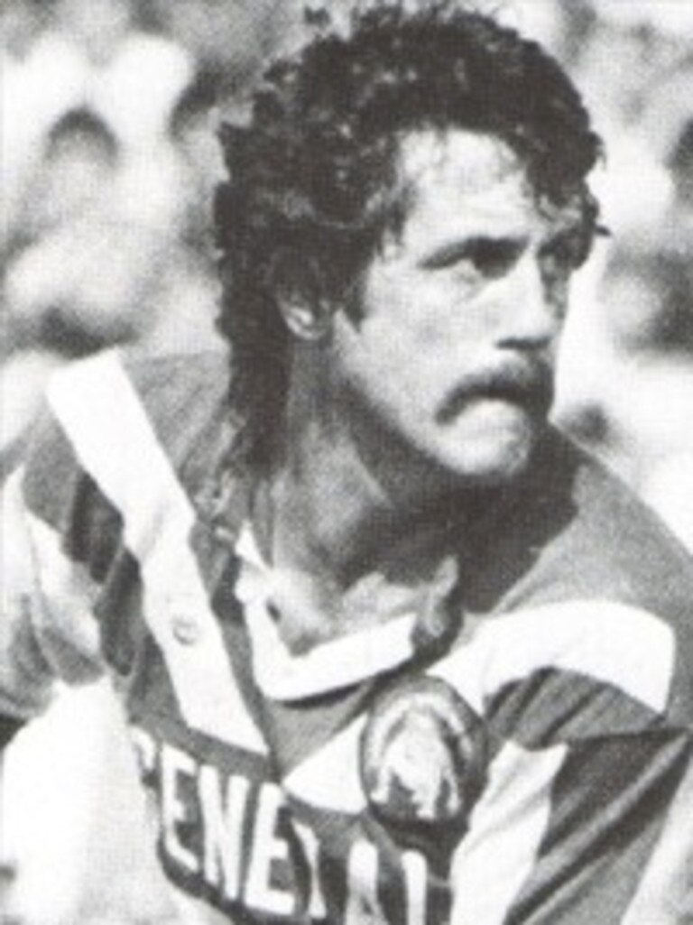 Tim Pickup, in his playing days with Canterbury Bankstown. Picture: Canterbury Bulldogs