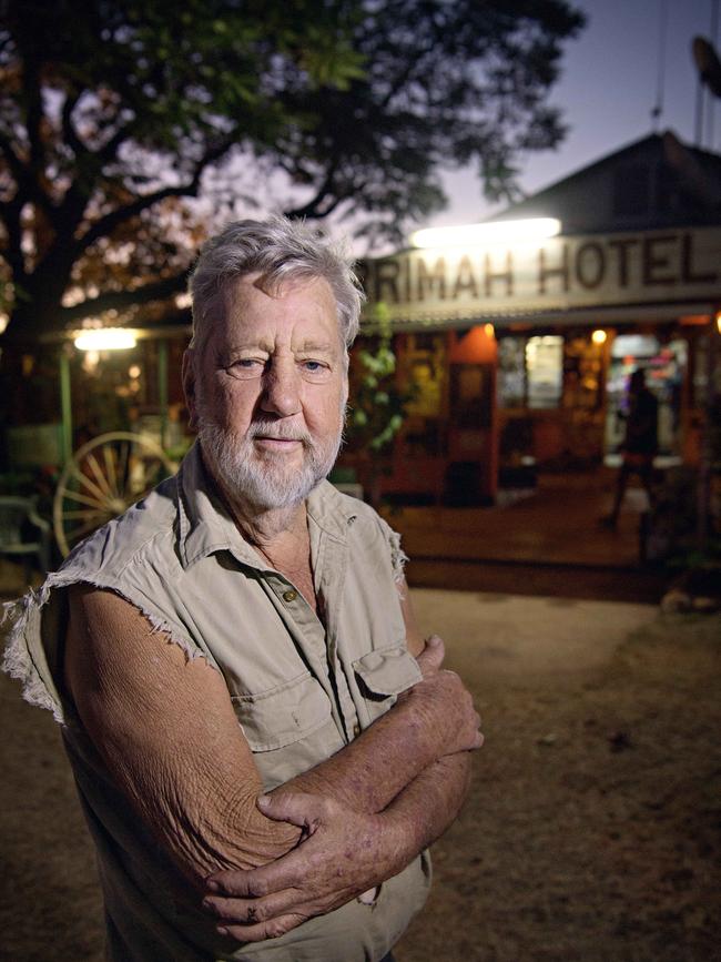 Retiring Larrimah Pink Panther Hotel publican Barry Sharpe