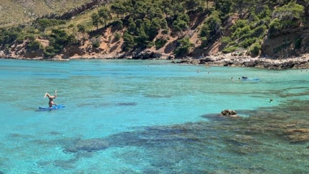 A surprise detail has been spotted in a Google Street View picture taken in Spain. Picture: Google Maps