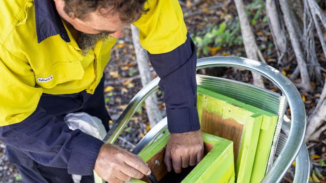 Mr Mackay says the volunteering work he does is important. Picture: Supplied