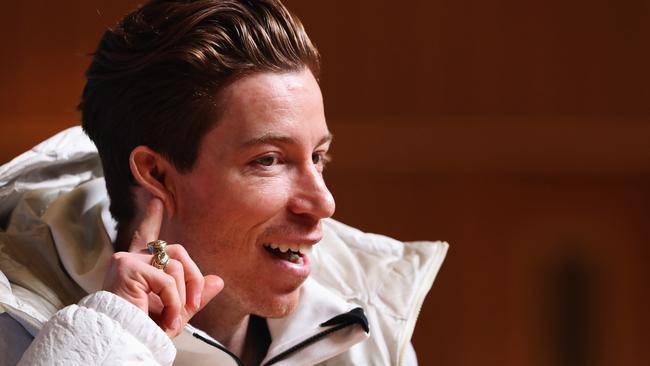 American snowboarding star Shaun White.