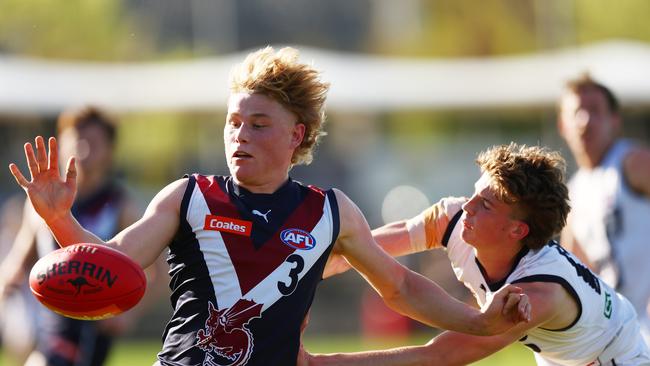 Levi Ashcroft is one of the leading AFL Draft prospects entering the 2024 Coates Talent League season. Picture: Getty Images