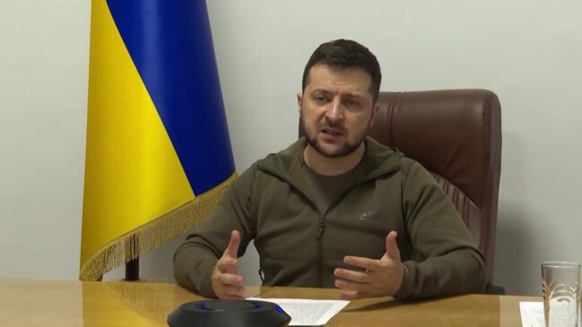 Zelensky asks NATO for more military support