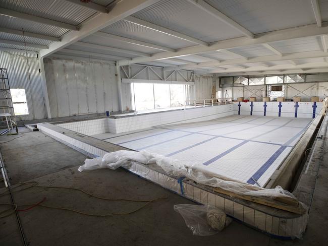 Oatlands Aquatic Centre’s 25m x 12m six lane pool. Picture: Chris Kidd