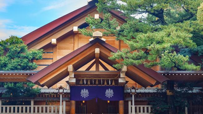 The Atsuta Jingu Shinto shrine in Nagoya.