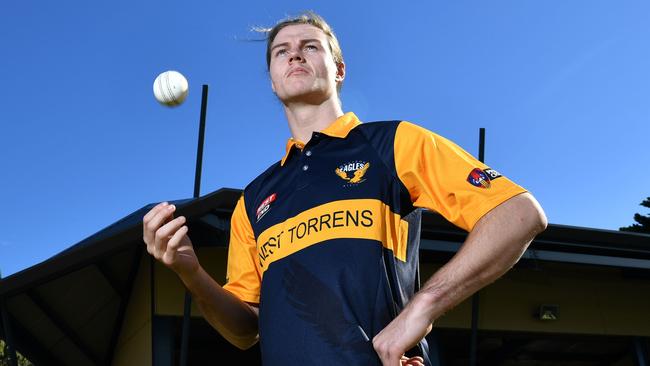 West Torrens recruit Tim Oakley. Picture: AAP Image/Keryn Stevens