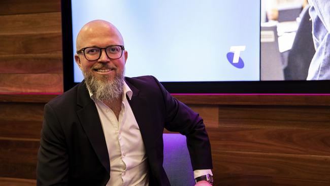 Telstra product and technology group executive Kim Krogh Andersen.