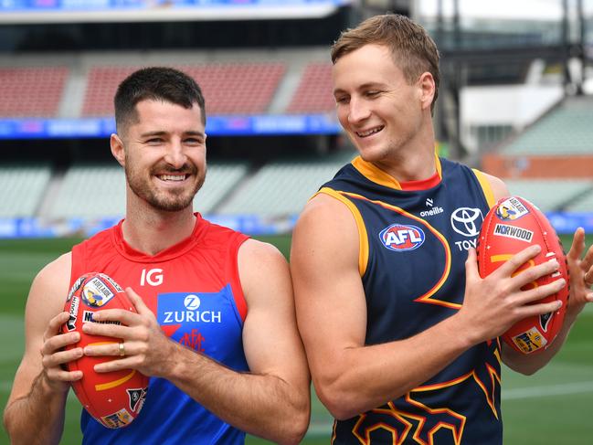 The Crows and Demons open Gather Round on Thursday night. Picture: Keryn Stevens