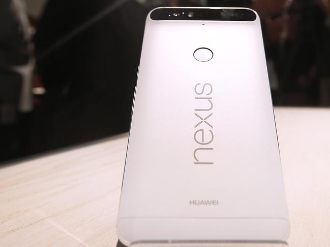 The new Google Nexus 6P. Picture: AP.