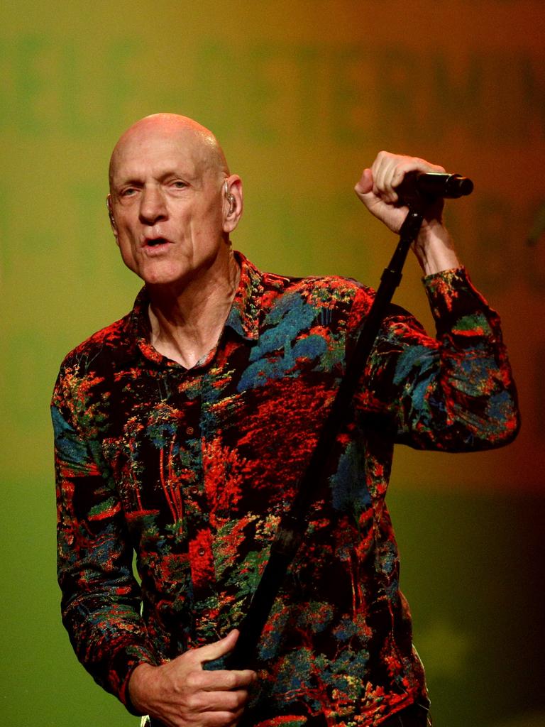 Peter Garrett will perform with The Alter Egos at the Tanks Art Centre in March. (Photo by Don Arnold/WireImage)