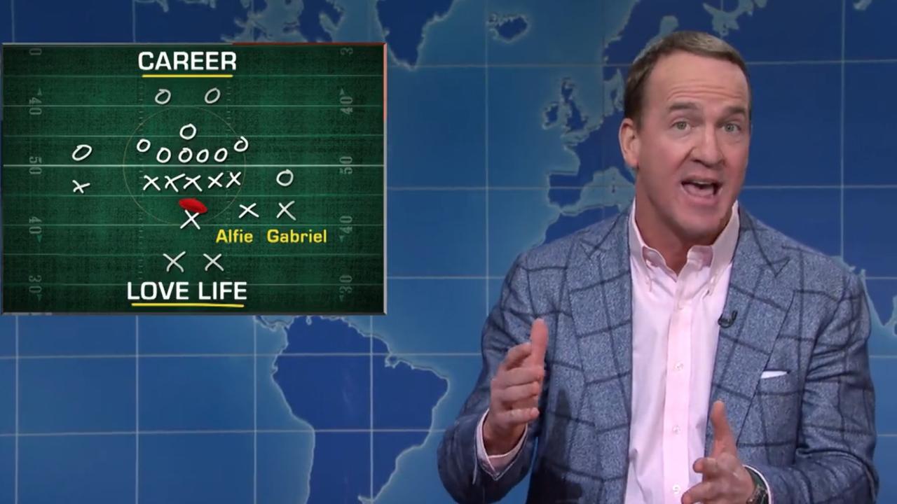 Manning went full football nerd while dissecting Emily in Paris.