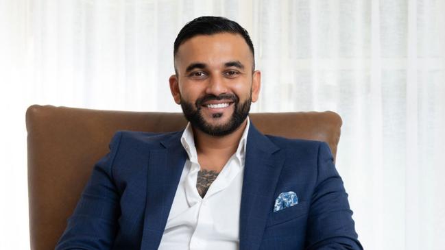 Stone Real Estate principal Abdullah Abbas Choudhari, 34, of Tumbi Umbi, has pleaded not guilty to stalking or intimidating his wife. Picture: Stone Real Estate