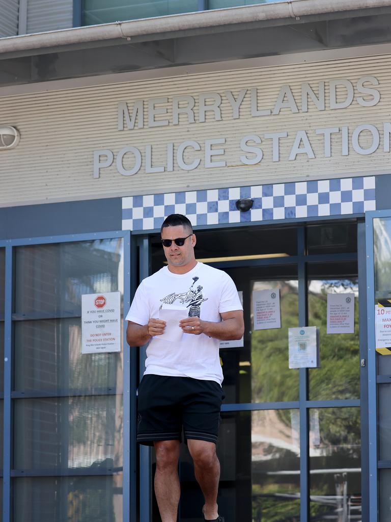 The ARL considered stripping NRL player Jarryd Hayne of his Dally M medals due to his rape convictions, since overturned. He will face a third retrial next March. Picture: NCA NewsWire / Dylan Coker