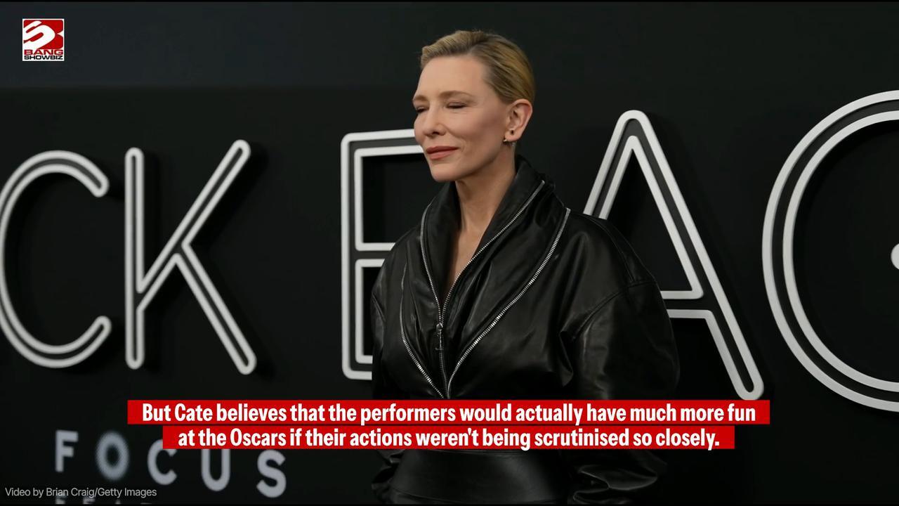 Cate Blanchett proposes for the Oscars to not be televised