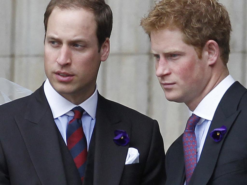 Twenty-five years on from the death of their mother, Princess Diana, Prince William and Prince Harry are struggling to maintain their formerly close relationship. Picture: Ian Kington / AFP.