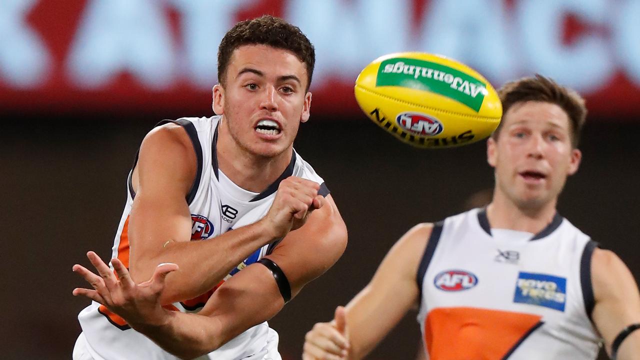 Jake Riccardi is set to remain at the Giants. Picture: Michael Willson/AFL Photos