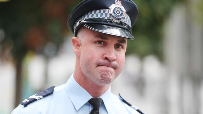 Senior Constable Aaron Izzard was critically injured in October 2018.