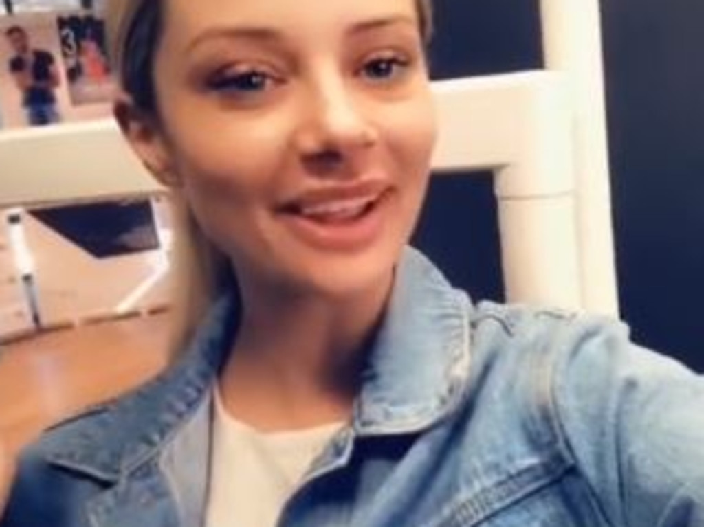 So much so, a few days later she went to have the procedure reversed. Picture: Instagram