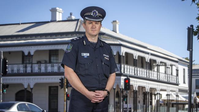 Mount Gambier Superintendent Campbell Hill. Picture: Emma Brasier