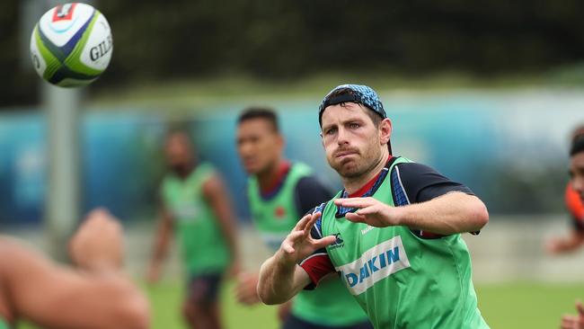 Bernard Foley during Waratahs training. He could miss further matches due to concussion. Picture: Phil Hillyard