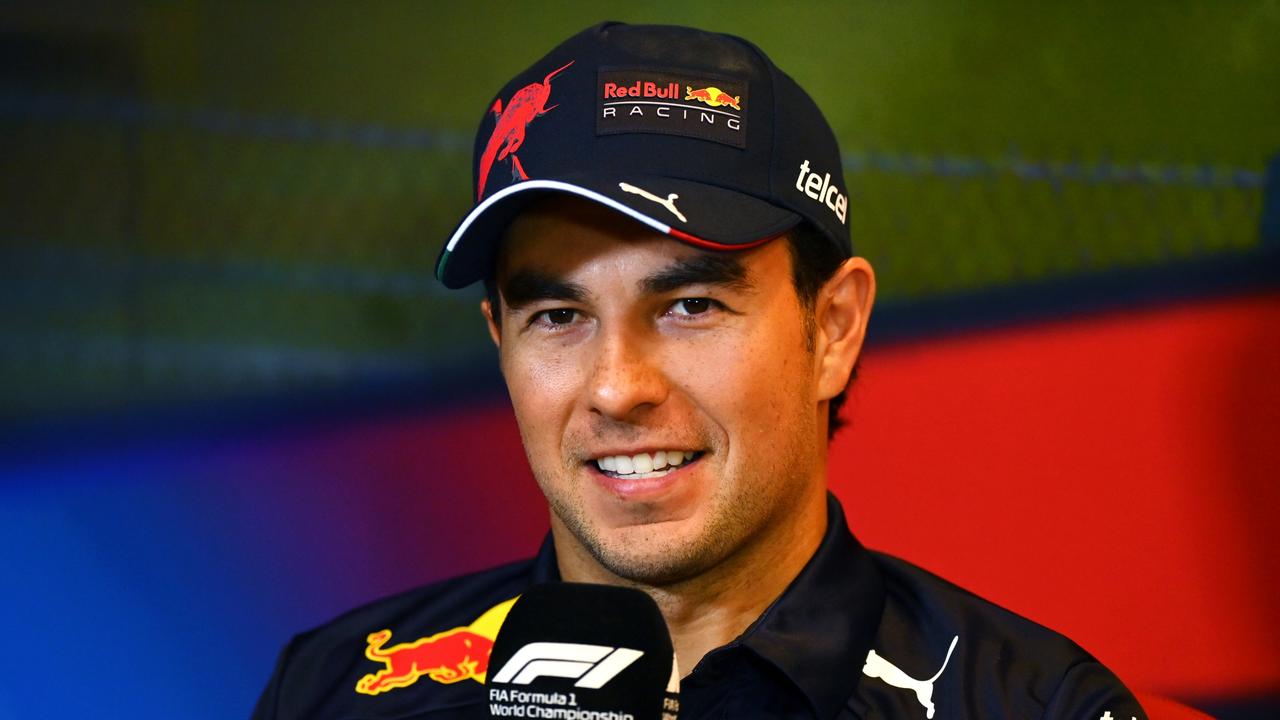 Sergio Perez is driving with confidence after signing a new deal at Red Bull. Picture: Dan Mullan/Getty Images