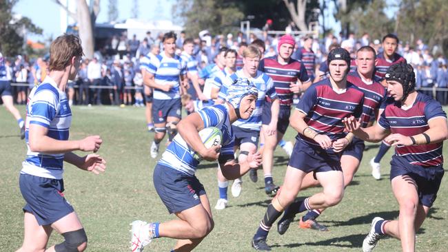 GPS First XV rugby grand final between TSS and Nudgee College. 9 September 2023 Southport Picture by Richard Gosling