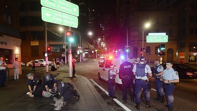 Sydney Two men arrested after assaulting police