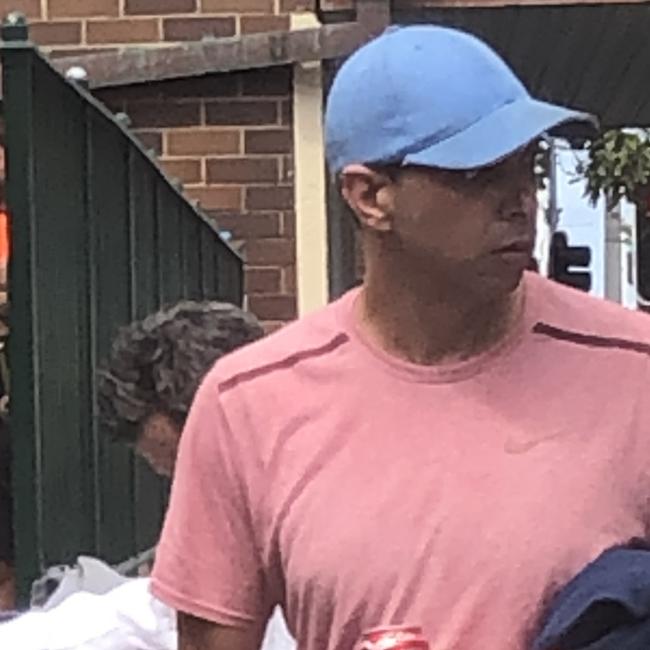 Timothy Deramore Denver, 37, of Frenchs Forest, outside Manly Local Court on Thursday, where he was convicted of filming the "lower half" of a group of teenage girls at McDonald's, Warringah Mall. Picture: Jim O'Rourke