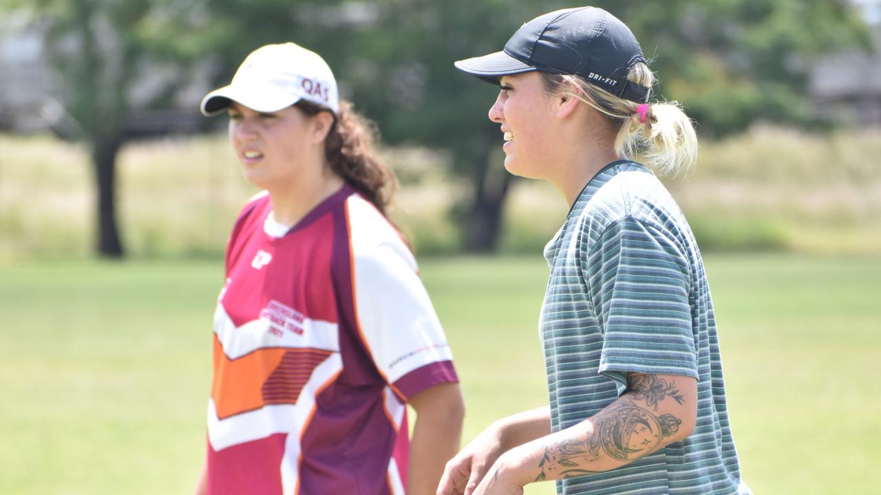 CQ Capras women's trial day at Rockhampton's Kettle Park, November 20, 2021.